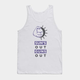 Sun's Out Guns Out (Light) Tank Top